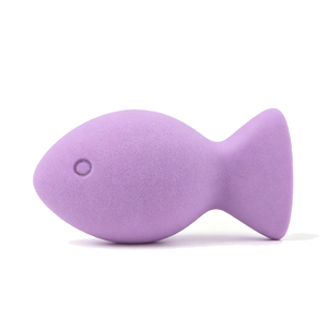 JLY OEM ODM Esponja de Maquillaje Facial Absorbente de Doble Uso (Húmedo/Seco) con Diseño de Pez Koi y Color Degradado - Product Image 1
