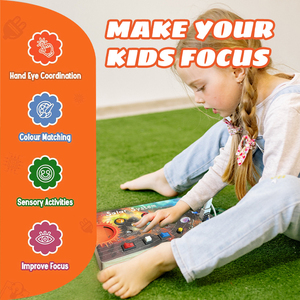 Interruttore elettronico a Led <span class=keywords><strong>attività</strong></span> di viaggio fisico occupato bordo bambini educazione precoce in legno bambino Montessori giocattoli per ragazzi e ragazza - Product Image 3