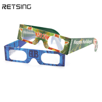 Lunettes de Diffraction : Forme Personnalisée ou Effet de Lentille pour la Décoration et les Lunettes de Fête