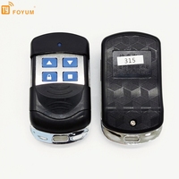 Control Remoto Universal para Puerta Corredera Automática con Código Fijo 315mhz 433mhz, Copia de Control Remoto Universal