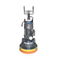 Machine de meulage de sol et de polissage de béton télécommandée et robuste