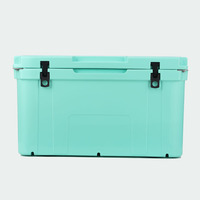 Glacière portable rotomoulée en PE 78QT, robuste, écologique, étanche, pour aliments et boissons, idéale pour la pêche en extérieur, personnalisable en gros