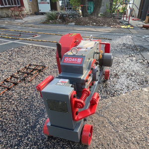 Cortador de varilla de refuerzo de alta productividad, construcción, 220V, 380V, máquina cortadora de barras de acero, precio - Product Image 1