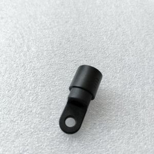 Black Zinc Alloy Ratchet Buckle 6mm Elastic Rope End Fixing <b>Clip</b> For Clothing Accessories Bag Kayak Paddle Storage - Product Image 2