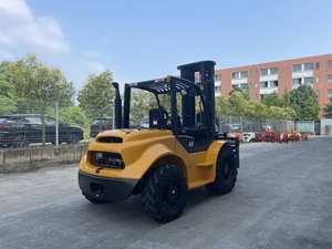 Oem <span class=keywords><strong>5.0</strong></span> טון כבד דיזל מחוספס שטח מלגזה שטח מלגזה 4Wd מחוץ לכביש מלגזה עם 3-6 מ 'גובה הרמה - Product Image 6