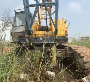 Grue sur chenilles d'occasion Kobelco BM800G 80 tonnes avec flèche à treillis, incluant boîte de vitesses, moteur, pompe et composants essentiels, à prix réduit - Product Image 3