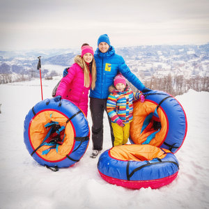 <span class=keywords><strong>Luge</strong></span> à neige <span class=keywords><strong>pliable</strong></span> pour enfants avec fond rigide/PVC de haute qualité 100CM 120CM - Product Image 4