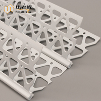 Small Boss Vente directe usine, Produit phare américain : Profilé d'angle en PVC vinyle pour plâtre et cloisons sèches, profilé d'angle arrondi à 45 degrés