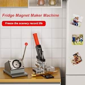 Novedad: Máquina Manual para Hacer Imanes de Nevera de 53*80mm con Moldes Intercambiables - Product Image 3