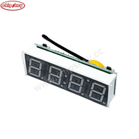 #6095 Reloj electrónico digital Microcontrolador Forma electrónica Triple hoja de cálculo Visualización Tiempo Kit de módulos de sensor de temperatura