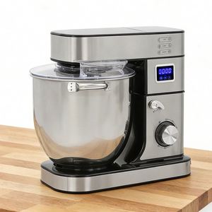 Batidora de <span class=keywords><strong>Cocina</strong></span> de Diseño Moderno, 12L, Batidora de Pedestal Doméstica Automática Multifunción Todo en Uno, Batidora de Masa Vertical EU - Product Image 5