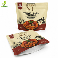 Sachet Doypack Personnalisé Imprimé pour Emballage de Repas Lyophilisés, Résistant à la Chaleur, Prêt pour l'Eau Bouillante, Sac Mylar de Qualité Alimentaire