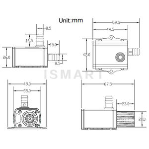 DC <span class=keywords><strong>12V</strong></span> 5W Mini <span class=keywords><strong>pompe</strong></span> à eau sans brosse décor à la maison <span class=keywords><strong>pompe</strong></span> de refroidissement par eau pour fontaine Submersible <span class=keywords><strong>solaire</strong></span> <span class=keywords><strong>piscine</strong></span> jardin - Product Image 4