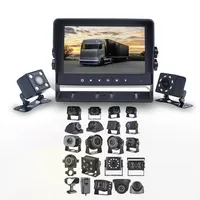 Sistema de cámara de gran angular para camiones, videocámara para coche y vehículo, 360