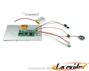 Módulo de reproductor de vídeo con pantalla lcd, suministro directo de fábrica, arte personalizado, publicidad, imagen, libro, Folleto - Product Image 5