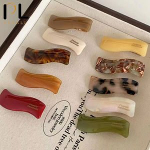 <span class=keywords><strong>PL</strong></span> Neuankömmling Frankreich Stil Frauen Mode Mädchen Süße Haars pangen Acetate Student Einfache Haarnadeln für Mädchen Haarschmuck - Product Image 1