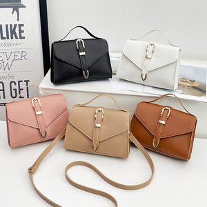 Sac bandoulière fourre-tout en cuir PU tendance style coréen 2025 – Nouveauté chic inspirée d'<span class=keywords><strong>Instagram</strong></span>, qualité export pour femme - Product Image 1