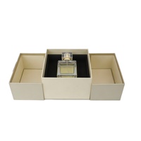 Boîte cadeau en carton de luxe de haute qualité DR Box pour cosmétiques et parfums, avec ouverture à double porte et forme rectangulaire
