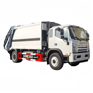 Camion à ordures compacteur JAC de 10 mètres cubes, 160 chevaux, qualité stable, vente directe d'usine. - Product Image 1