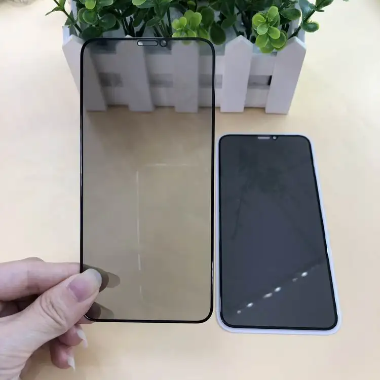 Phim Bảo Mật Chống Gián Điệp Mới 2021 Kính Cường Lực 3D Cho Iphone 12 Pro Max Iphone Xs Max