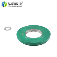Plaquettes de nivellement anti-choc robustes Hongyang CNC S78 Series vertes M16 M20 M30 pour routeur CNC et machine de fraisage