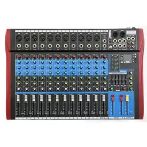 Mixeur audio professionnel de studio maître effectuer