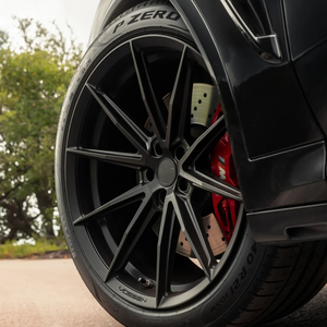 Jantes forgées répliques SHIN-555 Satin Matte Black HF3 à rayons multiples, jantes en alliage de 18 à 24 pouces, déport personnalisé pour BMW Audi - Product Image 3