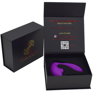 High Quality Luxury <b>Magnetic</b> <b>Box</b> Matt Lamination Sponge Lining Custom for Vibrator Wand Massage Female Sex Toys Gift <b>Box</b> - Product Image 4