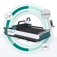 Machine de découpe laser à fibre CNC LX3015FC haute précision 1500W 1kW 3kW 6kW pour acier inoxydable, aluminium, fer et plaques métalliques 1530