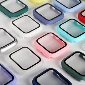 ขายส่งสเปรย์น้ำมันเคลือบพร้อมเคสใสสำหรับ Apple Watch 10/9/8/7/6 46 มม. 45 มม. 38 มม. เคสสมาร์ทวอทช์ วัสดุ PC ป้องกันรอยขีดข่วน - Product Image 6