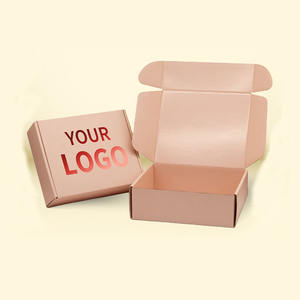 กล่องบรรจุภัณฑ์หมึก กล่องกระดาษแข็งรีไซเคิล กล่องไปรษณีย์ลูกฟูก เคลือบด้าน ลายนูน ขนาดตามสั่ง พิมพ์โลโก้ กล่องขนส่ง - Product Image 3