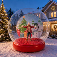 Borne photo gonflable en PVC étanche avec souffleur intégré pour Halloween, Noël, anniversaires et événements festifs