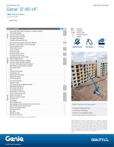 בשימוש <span class=keywords><strong>genie</strong></span> s85 מנלהרים טלסקופית בום טלסקופית עם ליבה מנוע הליבה רכיבים לבנייה - Product Image 6