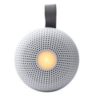 Haut-parleur portable de bruit blanc 30 sons, veilleuse pour bébé, entraîneur de sommeil pour tout-petit avec bruit blanc et lumière de réveil