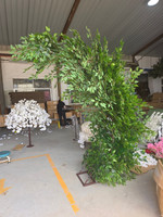 Arbre artificiel en soie de cerisier Sakura H163 de 3m, 2m pour décoration d'arche de maison, centre de table et décoration de mariage