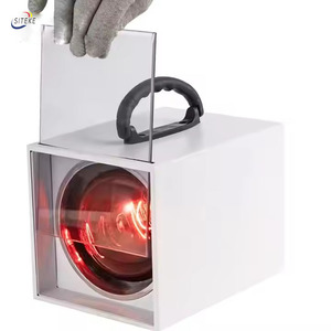 Siteke xách tay năng lượng mặt trời hiển thị cửa sổ Tester Hot Bán cầm tay Tinted vuông lò đèn 220V Điện áp sưởi ấm đèn - Product Image 3