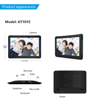 Tableta PC Android de 10 "habilitada para NFC con RK3568 para reuniones y pantallas de negocios 10,1"
