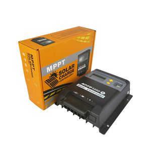 Contrôleur <span class=keywords><strong>de</strong></span> <span class=keywords><strong>charge</strong></span> <span class=keywords><strong>de</strong></span> <span class=keywords><strong>batterie</strong></span> solaire MPPT automatique 12V/24V avec écran LCD 20A pour une garantie d'un an - Product Image 1