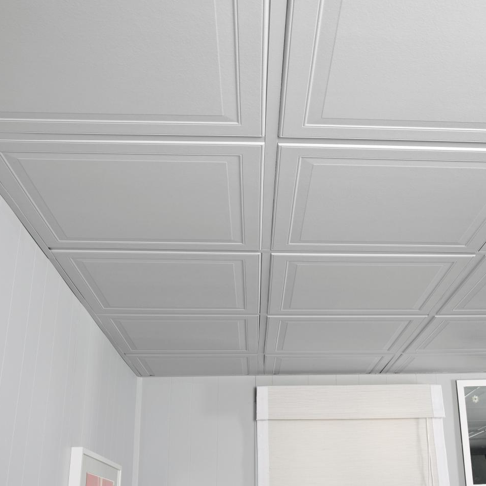 Carreaux de plafond en aluminium Plafond acoustique perforé 600*600