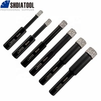 Dia 5-14mm Diamant Dry Core Bit Trou Scie Trou Cutter avec Tige Hexagonale pour Carreaux De Porcelaine Granit Marbre Pierre Maçonnerie