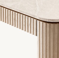 Meuble Console en Marbre et Bois de Luxe, Haute Qualité, Style Minimaliste, 2 Tiroirs, pour Entrée et Salon
