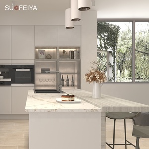 Armoires de cuisine modulaires modernes personnalisées Sofeyia avec évier, robinet, tiroir, panier, fabriquées en Chine - Product Image 6