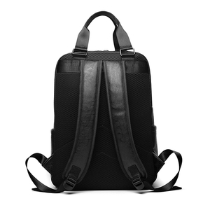 Tùy Chỉnh Người Đàn Ông Của PU Da Máy Tính Kinh Doanh Túi Thời Trang Công Suất Lớn Du Lịch Ba Lô Không Thấm Nước Máy Tính Xách Tay Túi 15.6 <span class=keywords><strong>Inch</strong></span> Ba Lô - Product Image 3