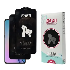 Iphone x xs King Kong HD 전체 커버리지 보호기 de pantalla de vidrio templado para For iphone 14 pro max