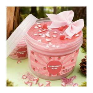 Cotton Charms Glitter Ice Cream <strong>DIY</strong> Handmade <strong>Modeling</strong> Kit Mixed Clay <strong>Foam</strong> <strong>Beads</strong> Scented Slime Creative Art Project - Product Image 1