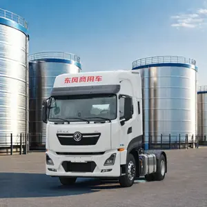 Dongfeng Commercial Vehicle's New Tianlong KL 6X4 LNG Tractor 520 HP Heavy Truck Left-Hand Drive Efficient Logistic Wholesale