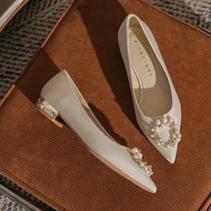 Zapatos Modernos de Dama Elegantes de 2.5CM, Zapatos de Tacón Bajo para Mujer, Verano - Product Image 3