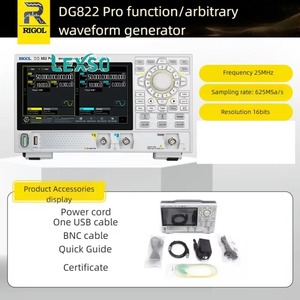 เครื่องกำเนิดสัญญาณรูปคลื่นอิสระรุ่น Professional Rigol Dg852pro 100mhz พร้อมเครื่องวัดความถี่ในตัวและระบบปรับแต่ง Lexso - Product Image 3
