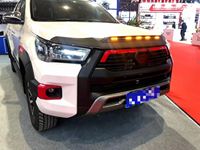 Feux LED de voiture, garde de capot avant avec LED, compatible avec Hilux REVO ROCCO 2021
