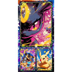 Cartes Pokémon personnalisées de Noël, format B5, avec Pikachu et ses amis, fournisseur de jeux de société Crystal Studio - Product Image 4